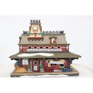 Dept 56 New England Village - Susquehanna Station - See Desc